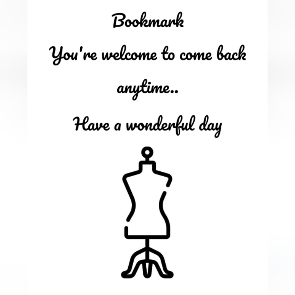 Closet bookmark - Picture 2 of 3